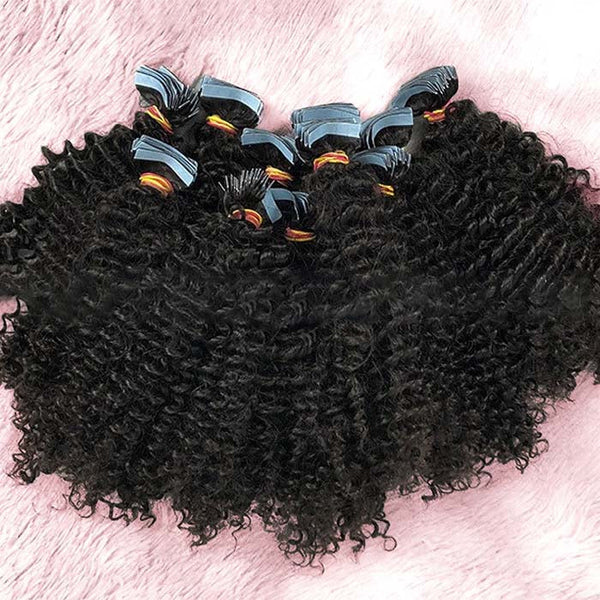 Hair Bae " Kinky Curly" Tape In