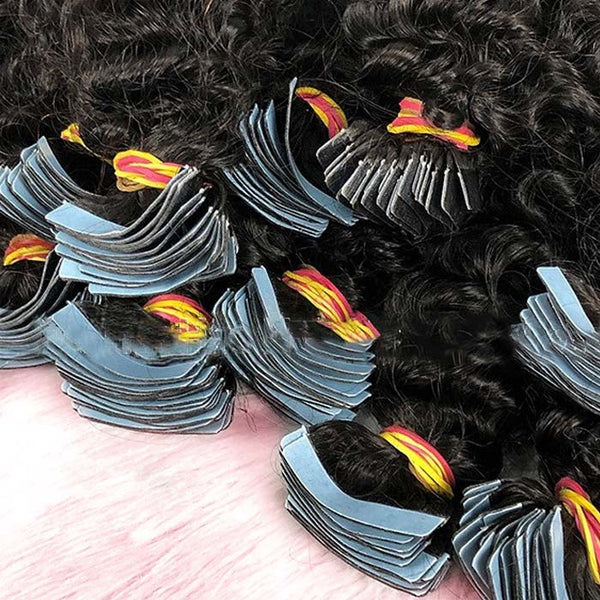 Hair Bae " Kinky Curly" Tape In