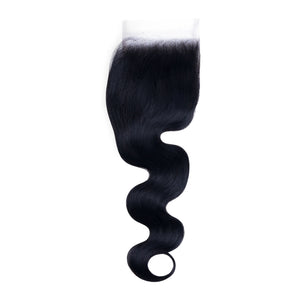 HAIR BAE BRAZILIAN BODY WAVE TRANSPARENT LACE CLOSURE