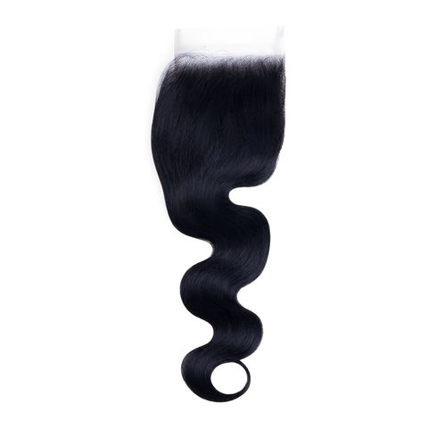 HAIR BAE BRAZILIAN BODY WAVE TRANSPARENT LACE CLOSURE