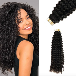 Hair Bae " Kinky Curly" Tape In