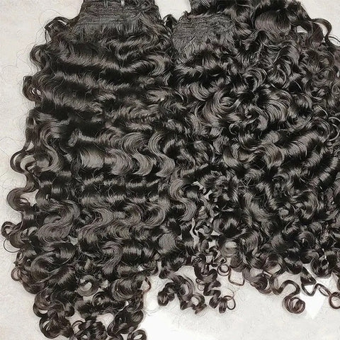 "HAIR BAE" Burmese Curly Bundle