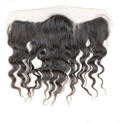 HAIR BAE RAW INDIAN NATURAL WAVE TRANSPARENT LACE FRONTAL