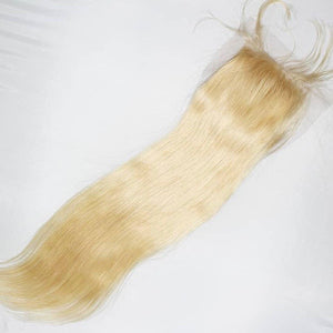 RUSSIAN BLONDE STRAIGHT LACE CLOSURE